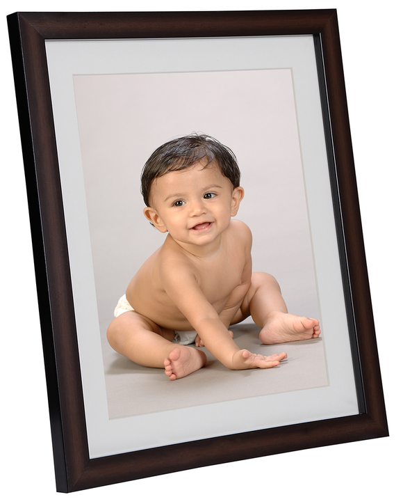 Brown 8x10 inch Wooden Photo Frame with Gradient