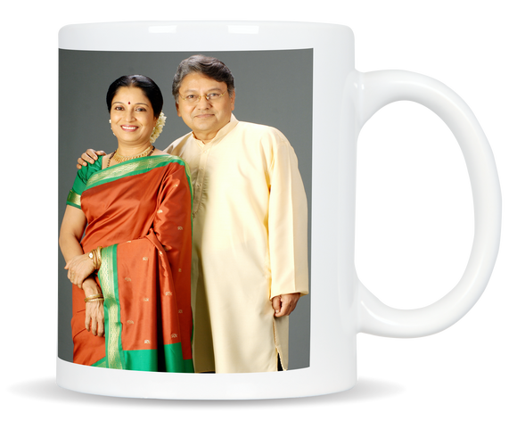 White Photo Mug