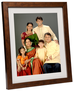 Medium Brown 8x10 inch Wooden Photo Frame