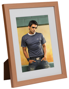 Sandalwood Coloured 5x7 inch Wooden Photo Frame